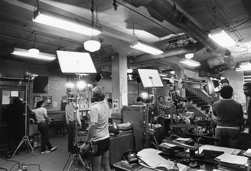 Cagney & Lacey' set location and crew