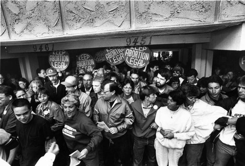 Abortion demonstration, Cypress