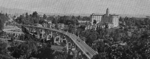 Colorado Street Bridge, looking southeast