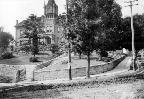 State Normal School, southwest corner