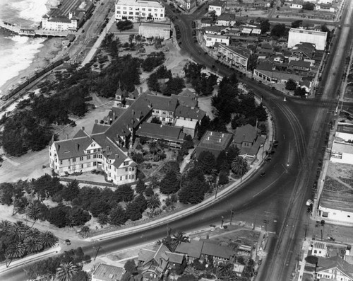 Redondo Hotel aerial view