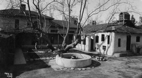 Exterior of Lummis' house