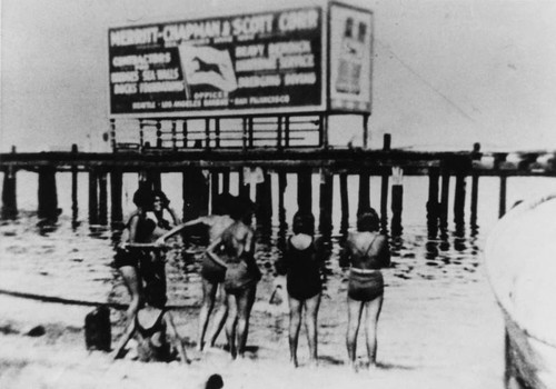 Women at the beach