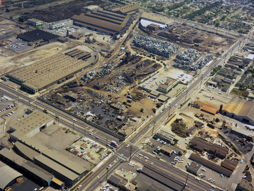 Lipsett Steel, Vernon, looking southeast