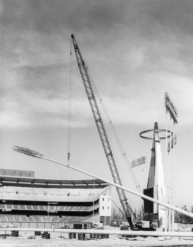 Construction of Angel Stadium