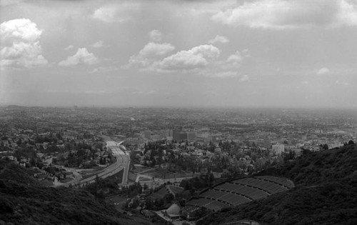 View from Mulholland Drive