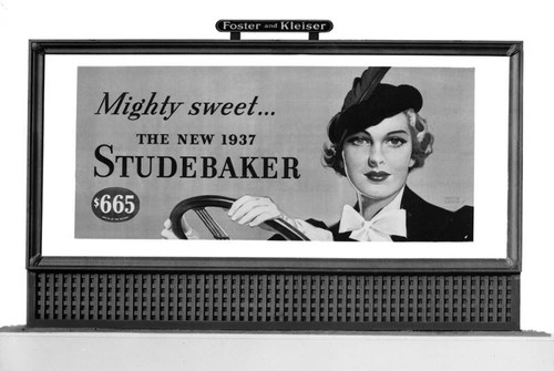 Studebaker billboard