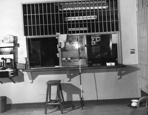Counter windows, waiting room section — Calisphere