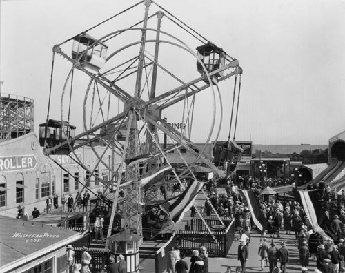 Ferris wheel at the Pike