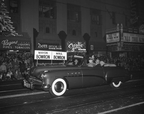 Santa Claus Lane Parade, Hollywood