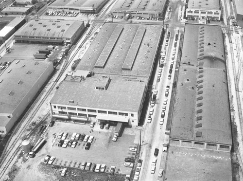 Central Manufacturing District, Vernon, looking west