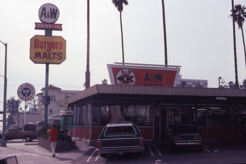 A&W drive-in, Santa Monica