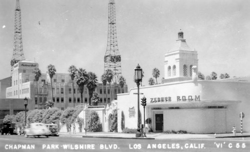 Zephyr Room exterior, Chapman Park Hotel