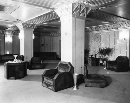 Interior lounge, Pantages Theatre