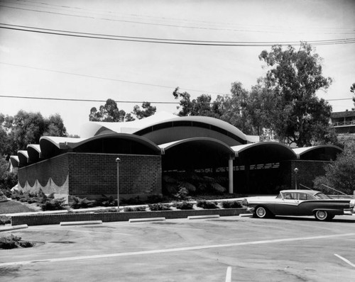 Exterior of the Woodland Hills Branch