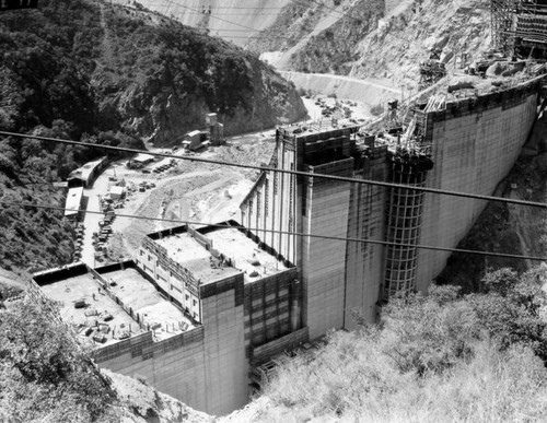 Pine Canyon Reservoir construction