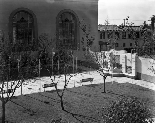 Union Station's north courtyard