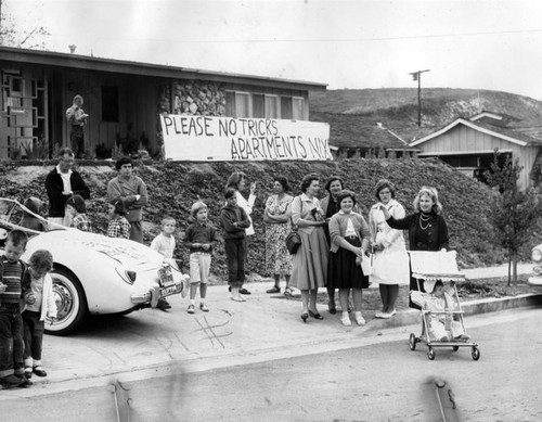 Protest apartments