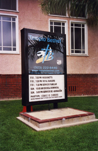 Templo Bethel marquee