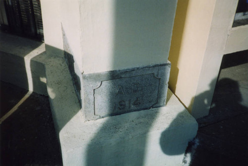 Cambodian Buddhist Temple, cornerstone