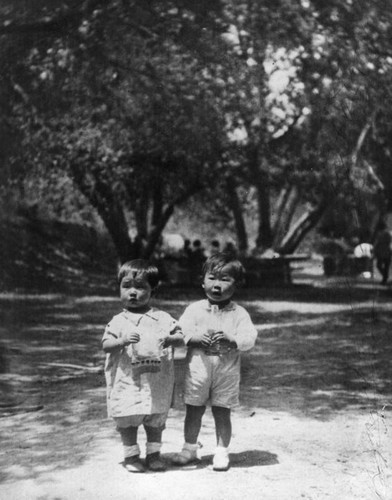 Children at Griffith Park