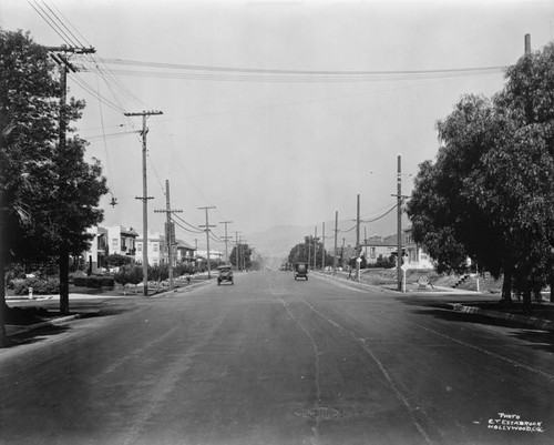 Early view of Franklin Ave