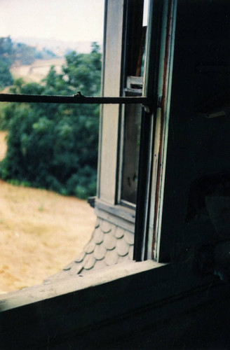 Window view, the Castle in Montecito Heights