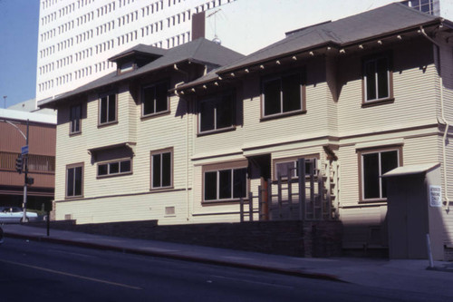 Apartment building on Lucas Avenue