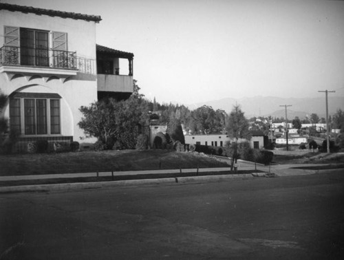 Spanish style house in Los Feliz