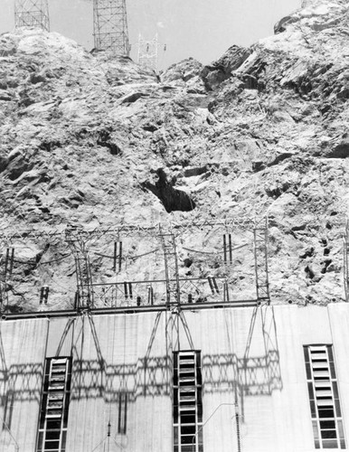 Electrical towers at Hoover Dam