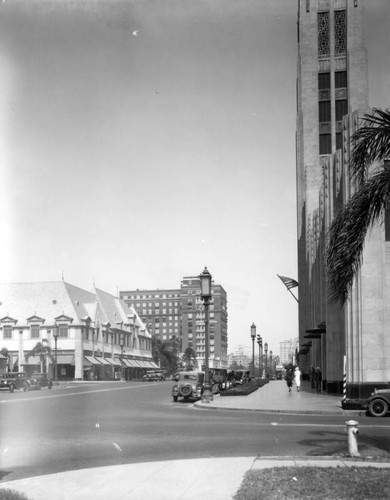 View from Wilshire Blvd., view 1