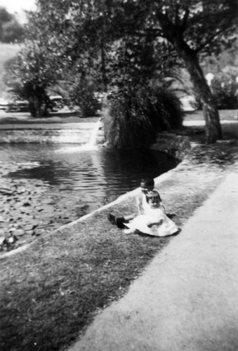 Children in Echo Park