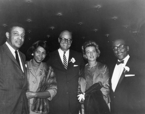 James Roosevelt attends the First AME Church Elevation Banquet