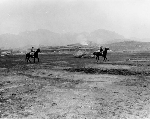 Horseback riding in Chatsworth