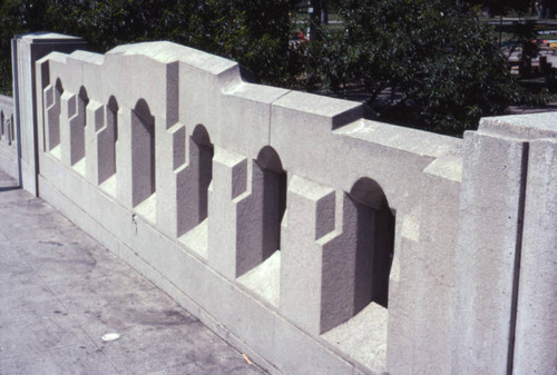 MacArthur Park wall, detail