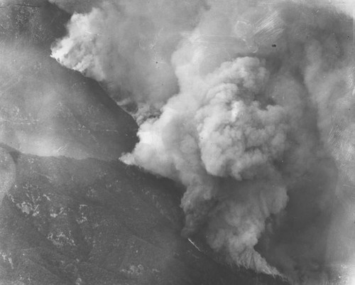 San Gabriel Canyon fire