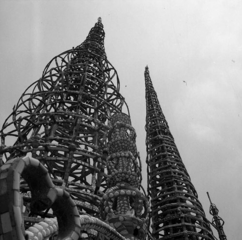 View, Watts Towers