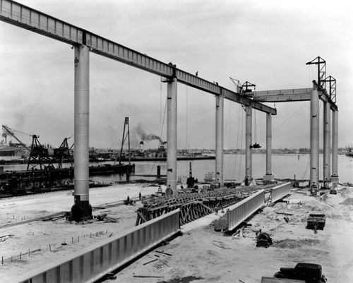 Dry dock, Wilmington Harbor