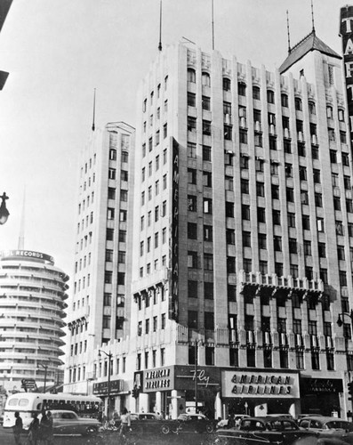 Taft and Capitol Records buildings