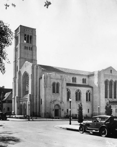 First Baptist Church, exterior view