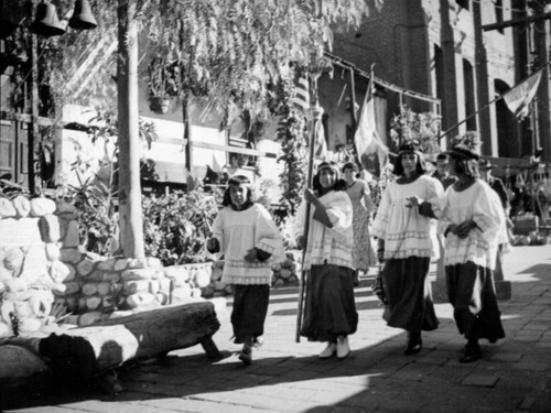 Olvera Street procession