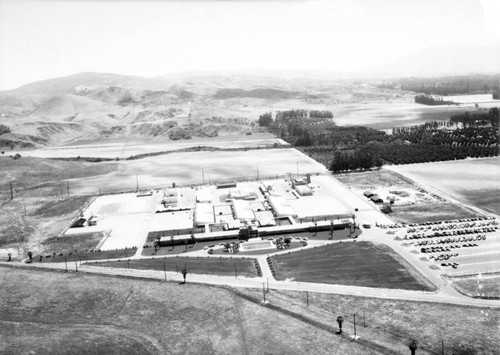 Union Oil Company Research Center, looking east