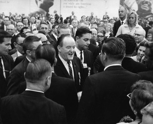 Hubert Humphrey, candidate