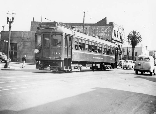 Pacific Electric Pasadena car