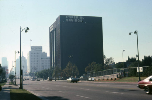 Wilshire Boulevard, west of McCadden Place