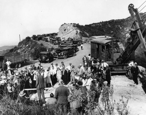 Groundbreaking for Sepulveda Blvd. through Sepulveda Pass