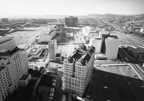 Looking northwest from City Hall tower