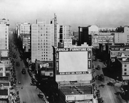 Spring and Main in 1918