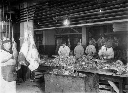 Packing and butchering at Cudahy Packing Co