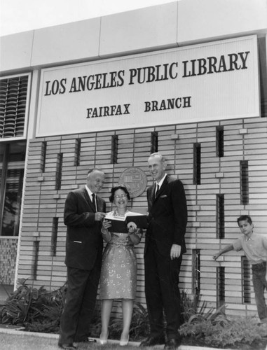 City Librarian at Fairfax Branch Library